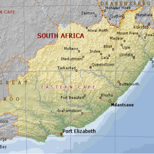 Map Eastern Cape
